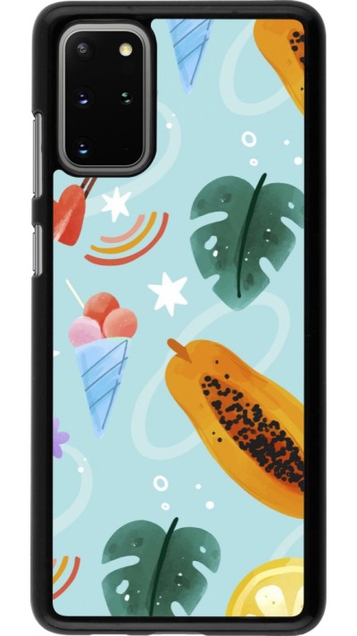 Samsung Galaxy S20+ Case Hülle - Summer 2025 Pattern papaya