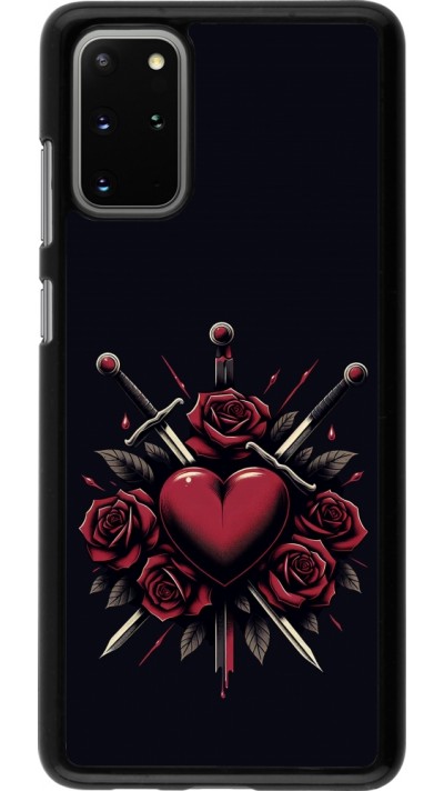 Samsung Galaxy S20+ Case Hülle - Valentine 2024 gothic love