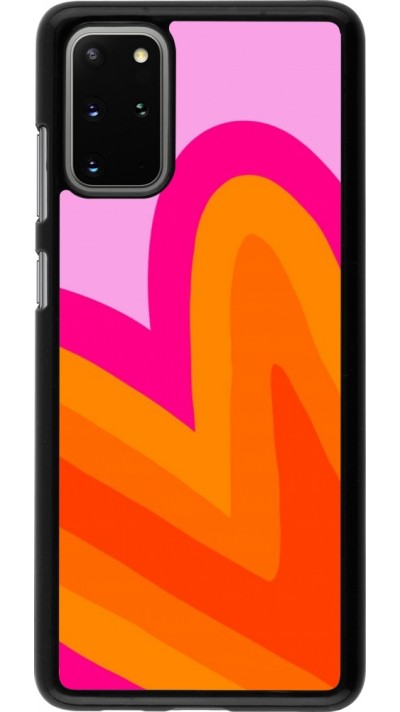 Samsung Galaxy S20+ Case Hülle - Valentine 2024 heart gradient