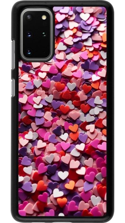 Samsung Galaxy S20+ Case Hülle - Valentin 2025 Konfetti
