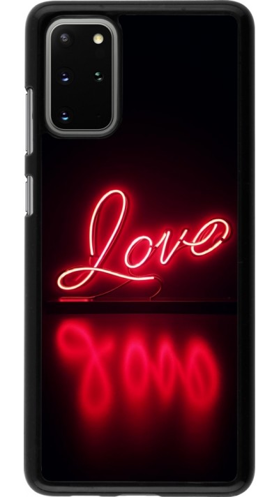 Samsung Galaxy S20+ Case Hülle - Valentine 2025 Neon Liebe