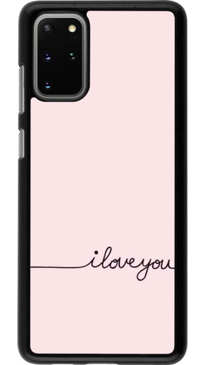 Samsung Galaxy S20+ Case Hülle - Valentine 2023 i love you writing