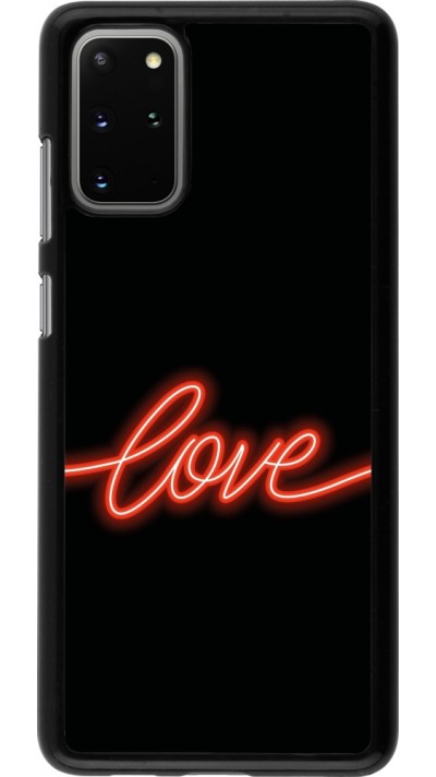Samsung Galaxy S20+ Case Hülle - Valentine 2023 neon love