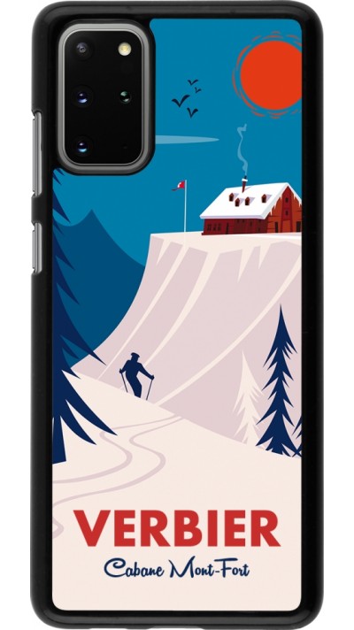 Samsung Galaxy S20+ Case Hülle - Verbier Cabane Mont-Fort