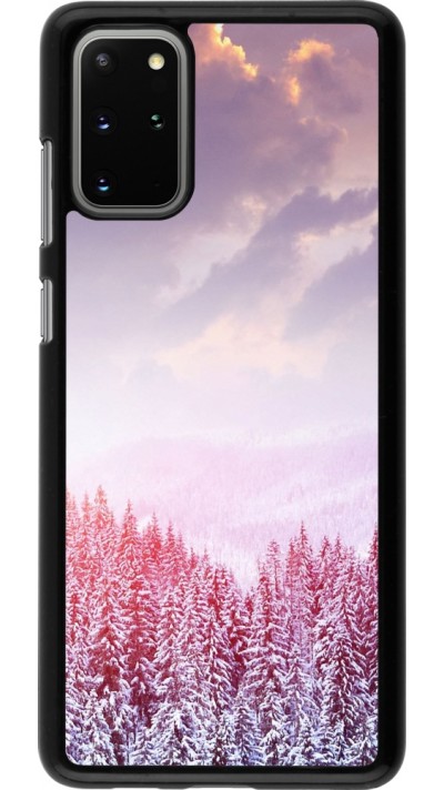 Samsung Galaxy S20+ Case Hülle - Winter 22 Pink Forest