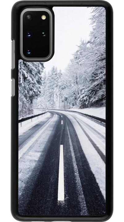 Samsung Galaxy S20+ Case Hülle - Winter 22 Snowy Road