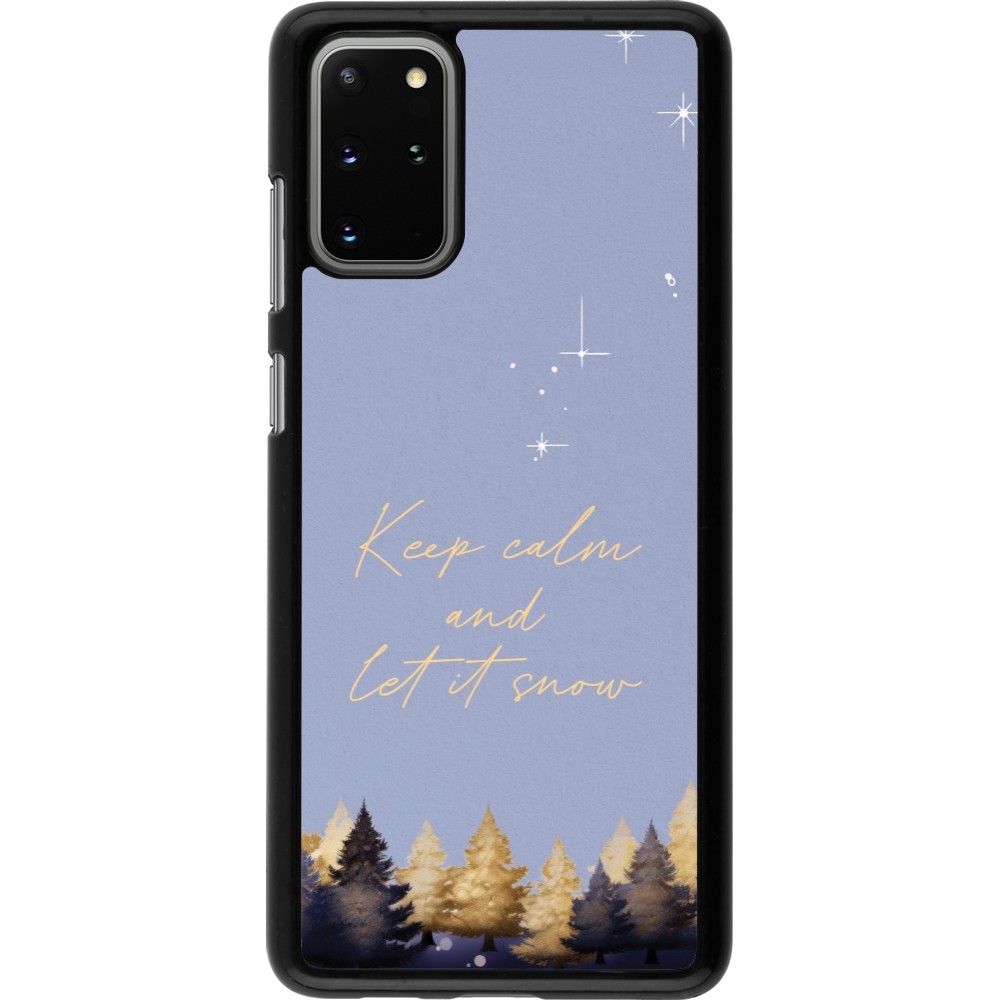 Samsung Galaxy S20+ Case Hülle - Winter 25 Winter illustration of trees