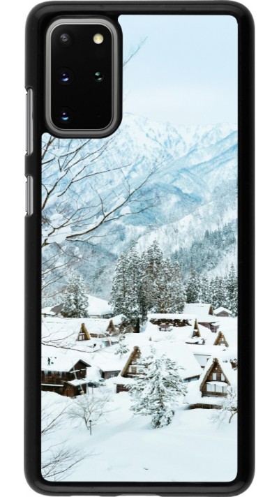 Samsung Galaxy S20+ Case Hülle - Winter 25 Winter snowy landscape