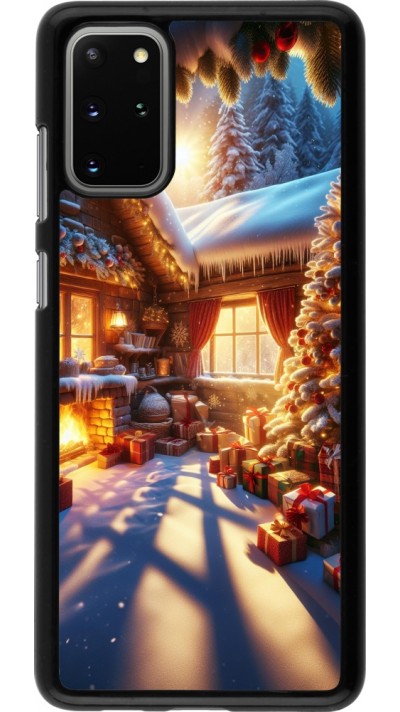 Samsung Galaxy S20+ Case Hülle - Weihnachten Chalet Feerie