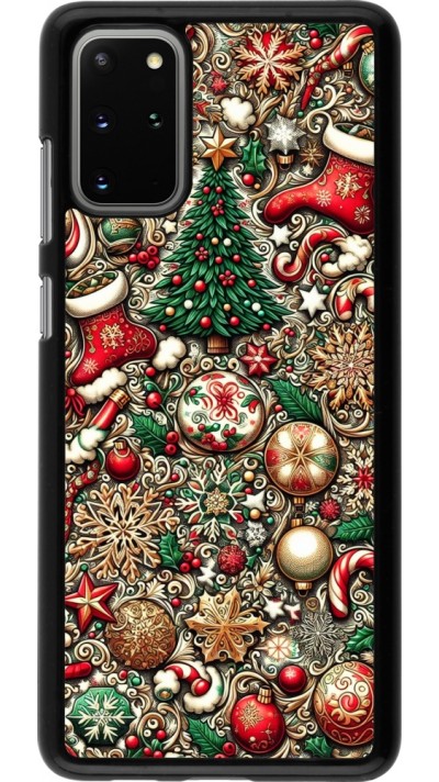 Samsung Galaxy S20+ Case Hülle - Weihnachten 2023 Mikromuster