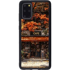Samsung Galaxy S20+ Case Hülle - Silikon schwarz Autumn 25 Coffee shop