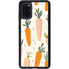 Samsung Galaxy S20+ Case Hülle - Silikon schwarz Easter 2026 Illustration carrots