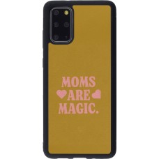 Coque Samsung Galaxy S20+ - Silicone rigide noir Mom 2026 Are Magic