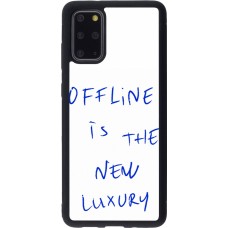 Coque Samsung Galaxy S20+ - Silicone rigide noir Offline is the new luxury