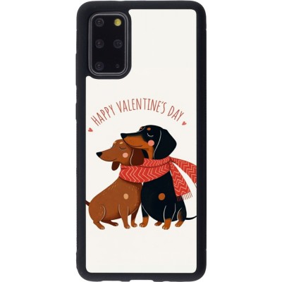 Samsung Galaxy S20+ Case Hülle - Silikon schwarz Saint Valentines Day 26 Happy Valentine