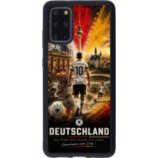 Samsung Galaxy S20+ Case Hülle - Silikon schwarz Fussball Deutschland splash 2026