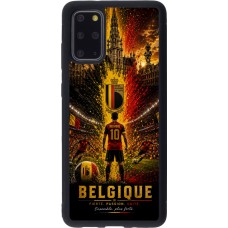 Samsung Galaxy S20+ Case Hülle - Silikon schwarz Fussball Belgien splash 2026