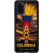 Samsung Galaxy S20+ Case Hülle - Silikon schwarz Fussball Kolumbien splash 2026