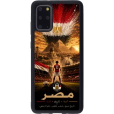 Samsung Galaxy S20+ Case Hülle - Silikon schwarz Fussball Ägypten splash 2026