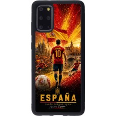 Samsung Galaxy S20+ Case Hülle - Silikon schwarz Fussball Espanien splash 2026