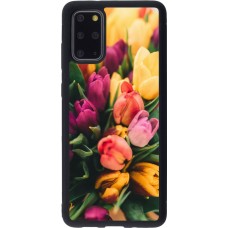 Samsung Galaxy S20+ Case Hülle - Silikon schwarz Bouquet of tulips 2026
