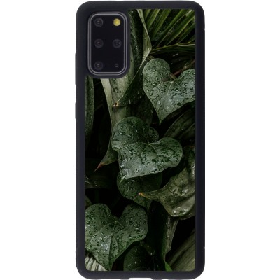 Samsung Galaxy S20+ Case Hülle - Silikon schwarz Spring 23 fresh plants