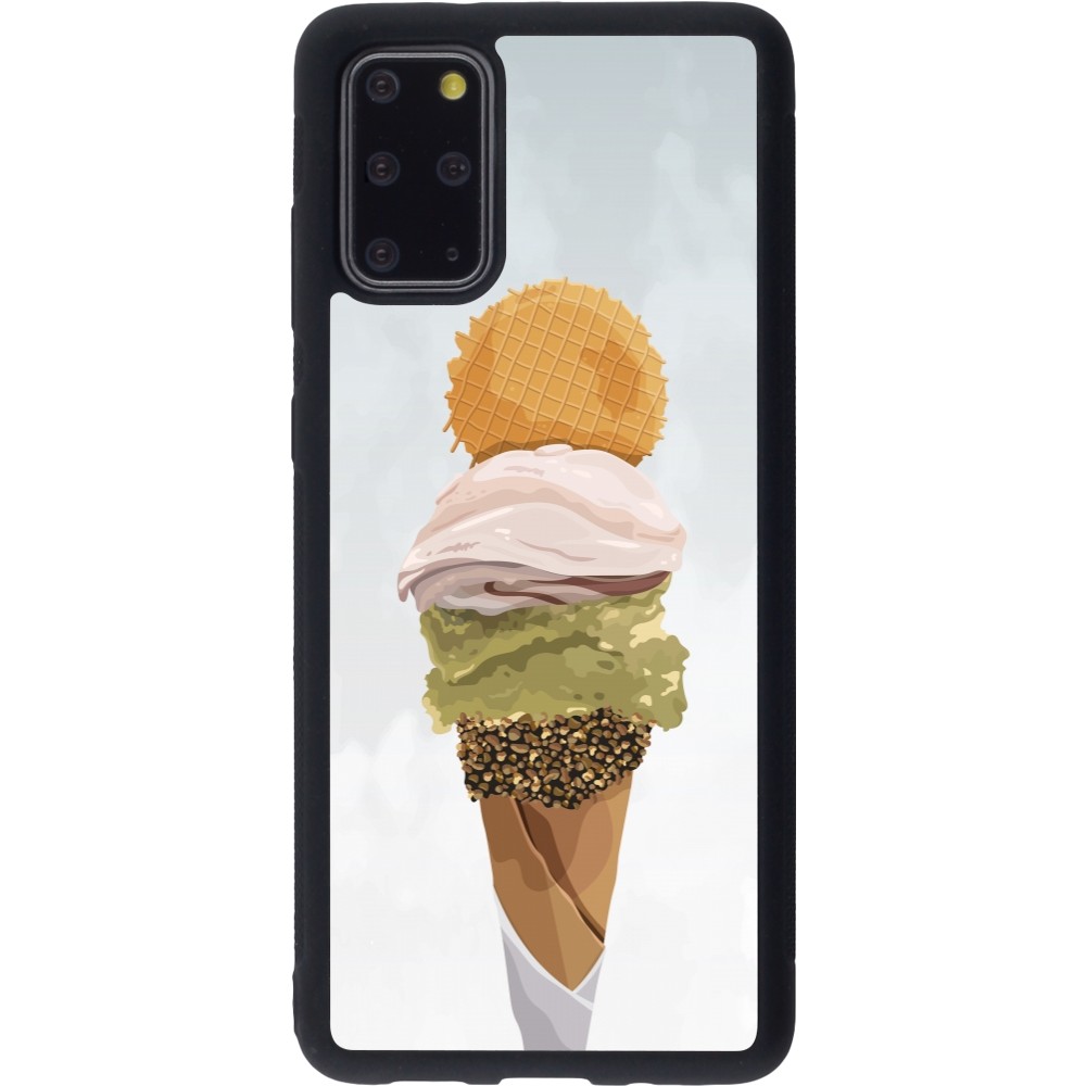 Samsung Galaxy S20+ Case Hülle - Silikon schwarz Summer 2025 Cornet