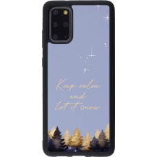 Samsung Galaxy S20+ Case Hülle - Silikon schwarz Winter 25 Winter illustration of trees
