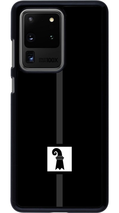 Samsung Galaxy S20 Ultra Case Hülle - Kanton BS schwarz