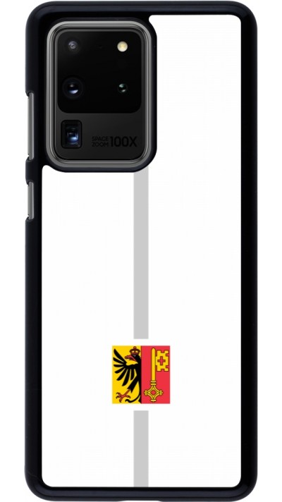 Samsung Galaxy S20 Ultra Case Hülle - Kanton GE weiss
