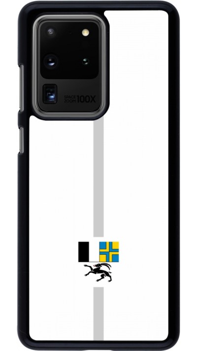 Samsung Galaxy S20 Ultra Case Hülle - Kanton GR weiss