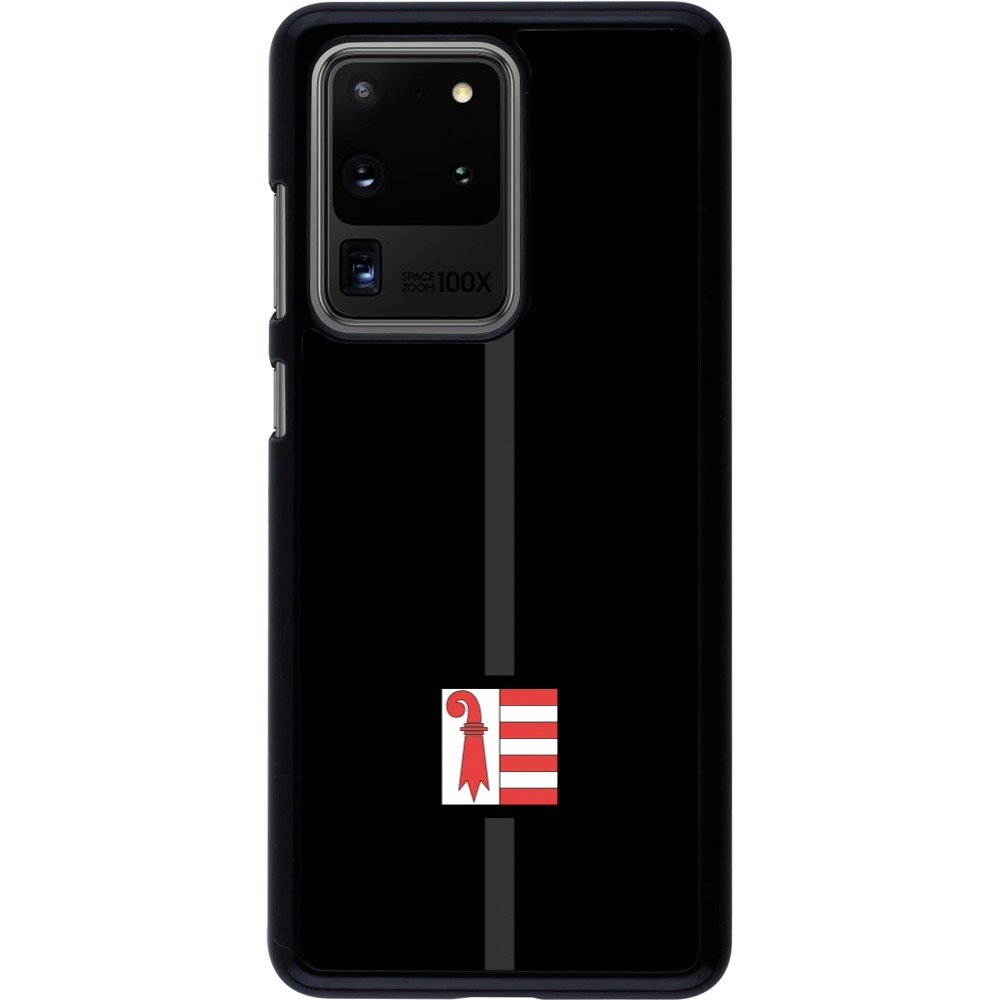 Samsung Galaxy S20 Ultra Case Hülle - Kanton JU schwarz