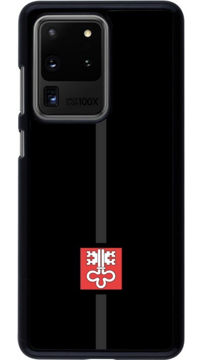 Samsung Galaxy S20 Ultra Case Hülle - Kanton NW schwarz
