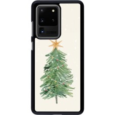 Samsung Galaxy S20 Ultra Case Hülle - Christmas 25 Sketch Tree
