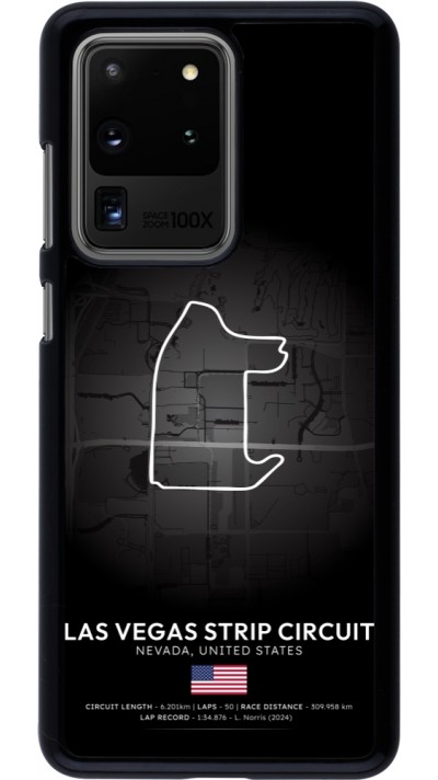 Samsung Galaxy S20 Ultra Case Hülle - F1 Track 2025 Las Vegas