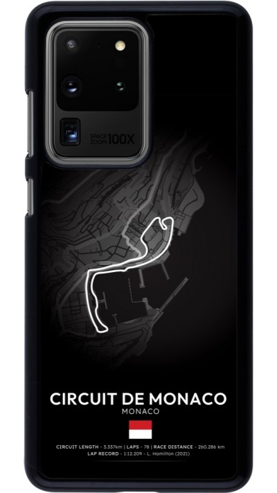 Samsung Galaxy S20 Ultra Case Hülle - F1 Track 2025 Monaco