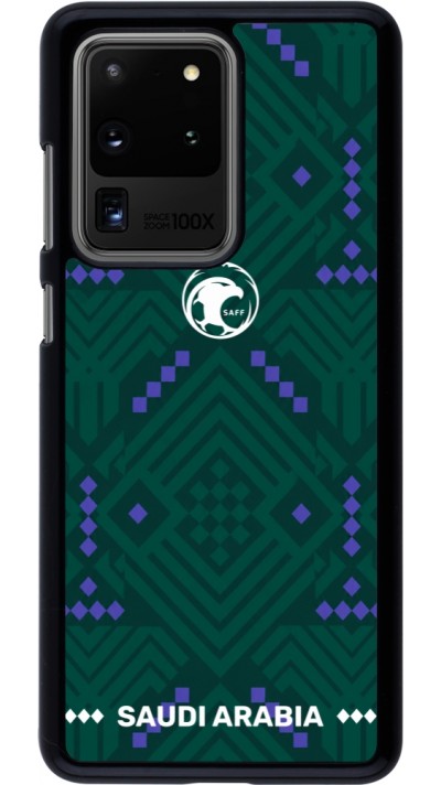 Samsung Galaxy S20 Ultra Case Hülle - Saudi Arabien 2026 personalisierbares Fussballtrikot