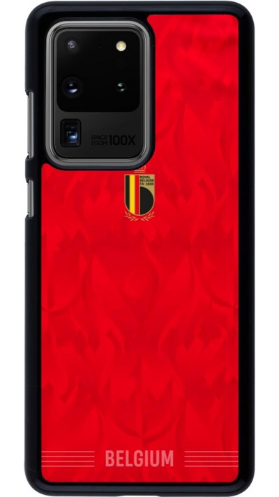 Samsung Galaxy S20 Ultra Case Hülle - Belgien 2026 personalisierbares Fussballtrikot