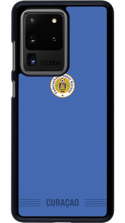 Samsung Galaxy S20 Ultra Case Hülle - Curaçao 2026 personalisierbares Fussballtrikot