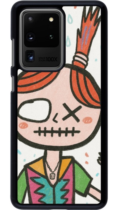 Coque Samsung Galaxy S20 Ultra - Little Girl Sketch