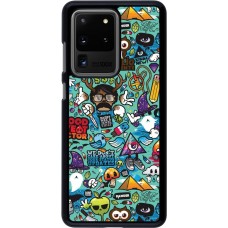 Samsung Galaxy S20 Ultra Case Hülle - Mixed Cartoons Turquoise