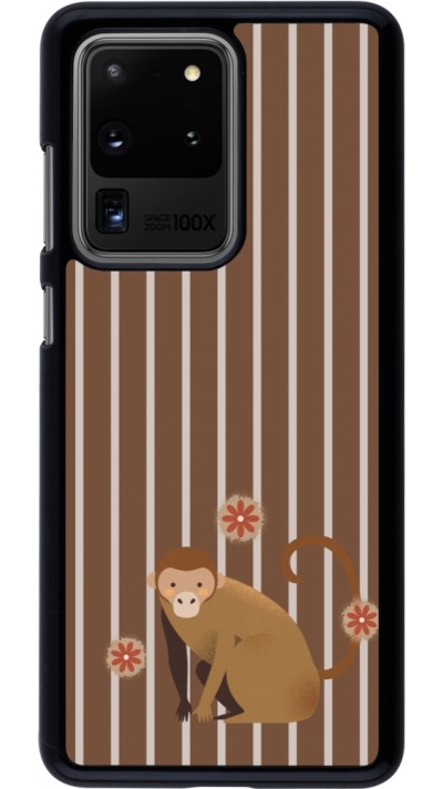 Coque Samsung Galaxy S20 Ultra - Monkey with stripes Coque Samsung Galaxy S20 Ultra - Monkey with stripes