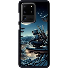 Samsung Galaxy S20 Ultra Case Hülle - Ninja unter dem Mond