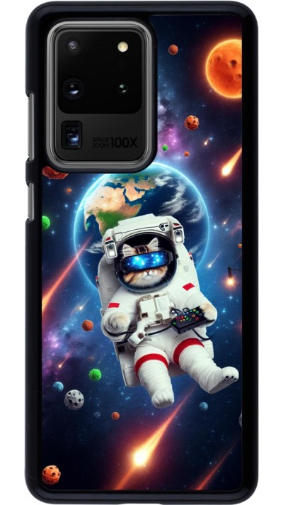 Samsung Galaxy S20 Ultra Case Hülle - VR SpaceCat Odyssee