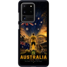 Samsung Galaxy S20 Ultra Case Hülle - Fussball Australien splash 2026