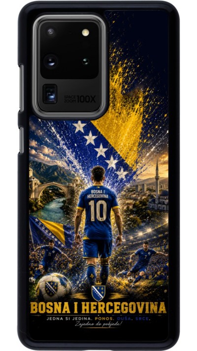 Samsung Galaxy S20 Ultra Case Hülle - Fussball Bosnien und Herzegowina splash 2026