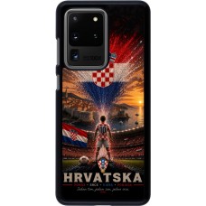 Samsung Galaxy S20 Ultra Case Hülle - Fussball Kroatien splash 2026