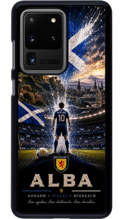 Samsung Galaxy S20 Ultra Case Hülle - Fussball Schottland splash 2026