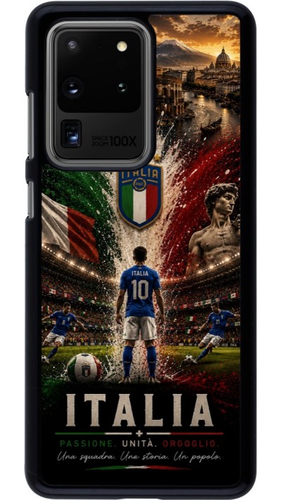 Samsung Galaxy S20 Ultra Case Hülle - Fussball Italien splash 2026