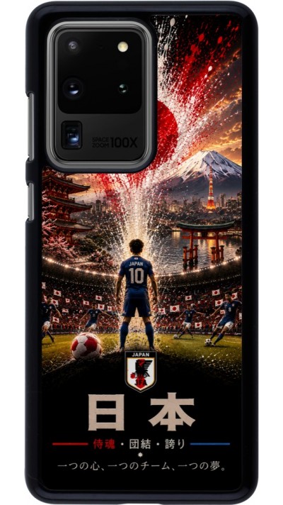 Samsung Galaxy S20 Ultra Case Hülle - Fussball Japan splash 2026